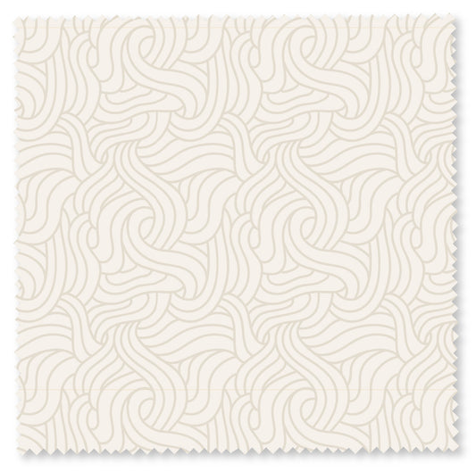 Felicity Fabric - Strands - Ivory