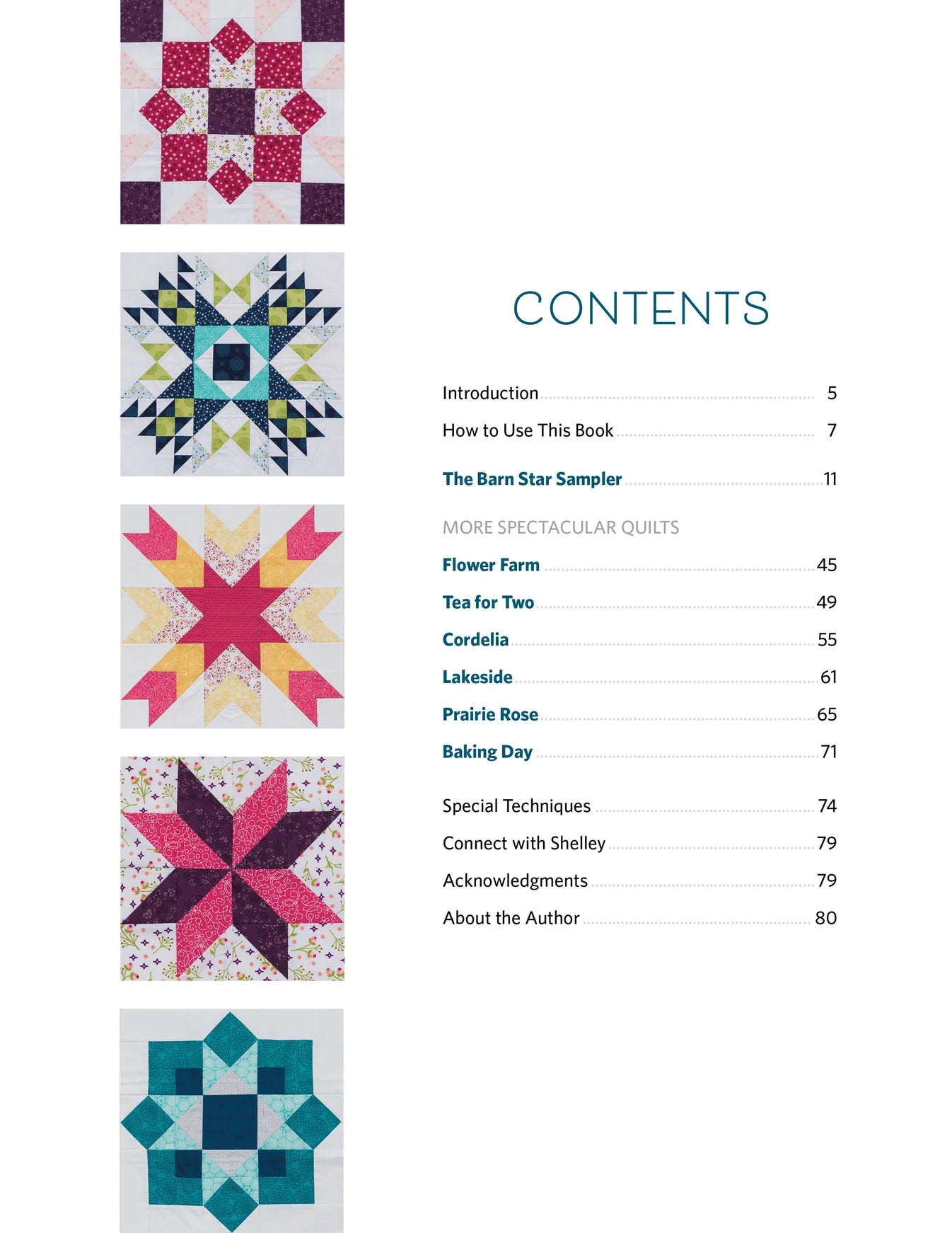 Subscription - Barn Star Sampler Block of the Month