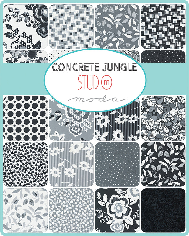 Concrete Jungle - Fat Quarter Bundle - 33720AB - Soul Stitchery