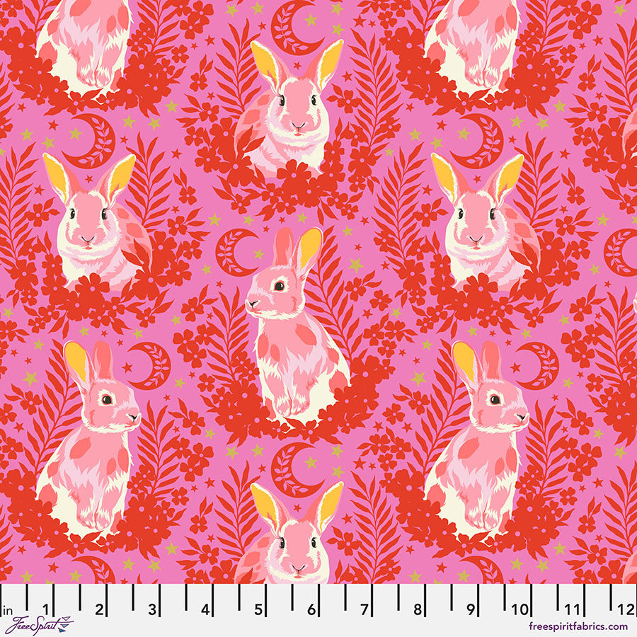 Blowing Up Bunnies Quilt Kit - Pink