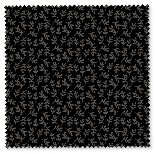 Felicity Fabric - Florets - Black