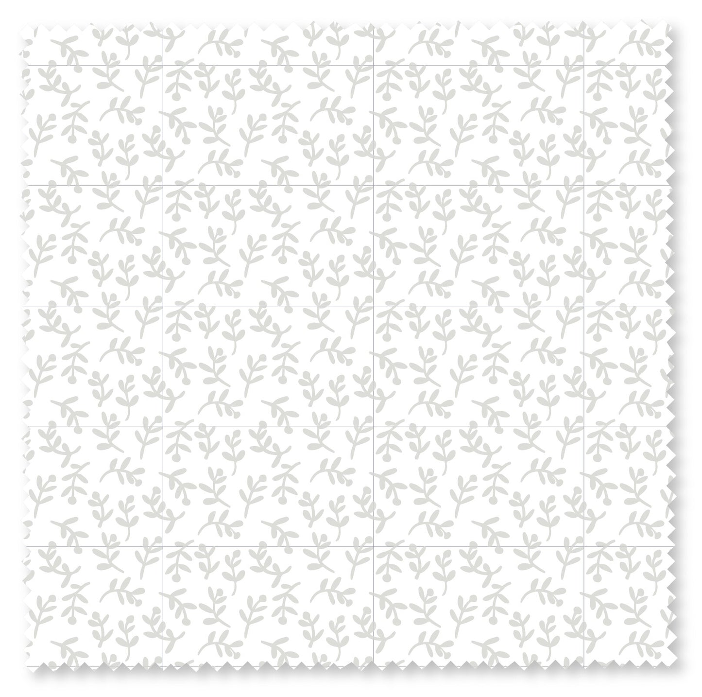 Felicity Fabric - Florets - White