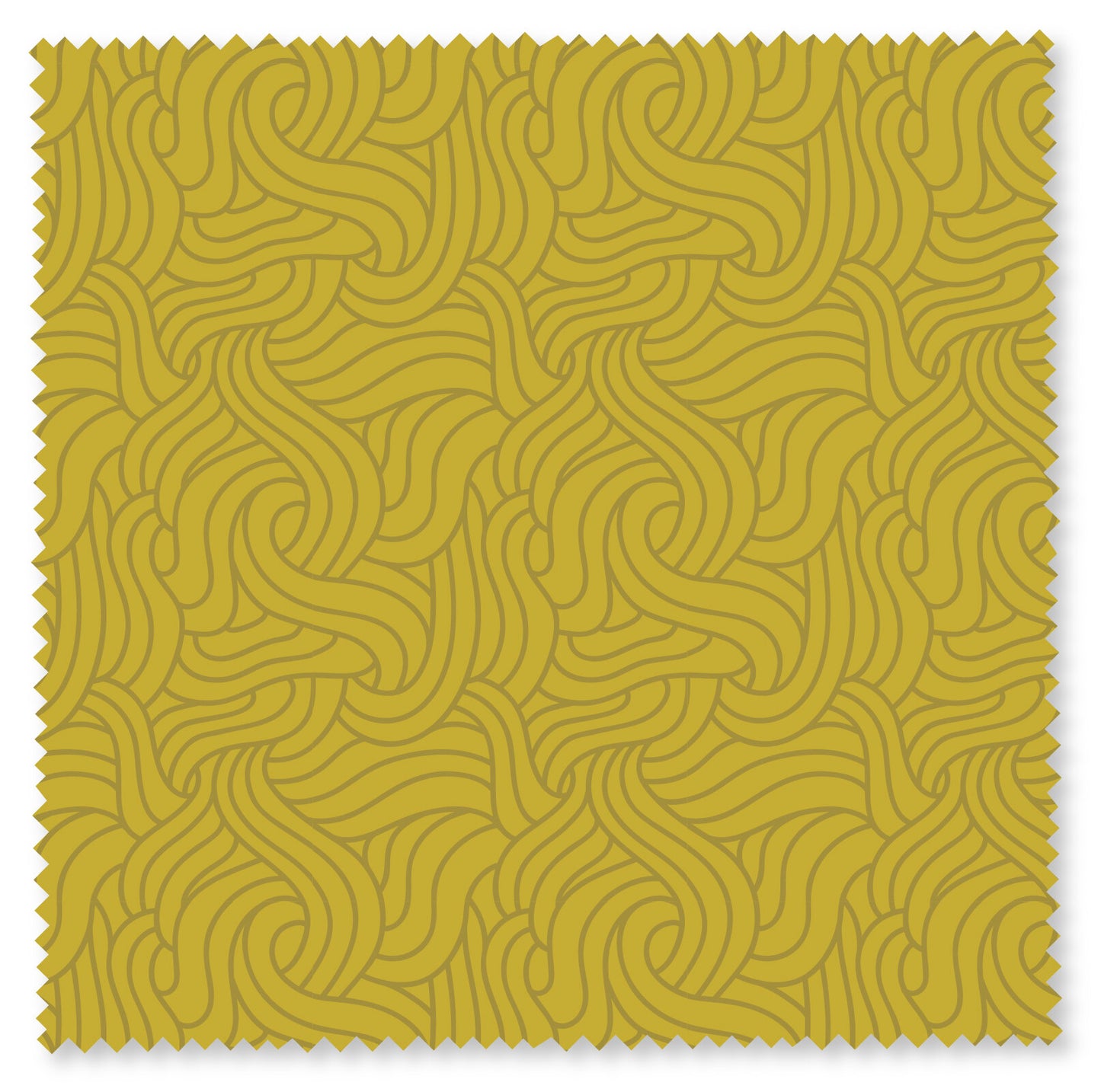 Felicity Fabric - Strands - Olive