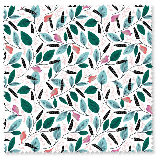 Felicity Fabric - Meadows Abloom - Flowers and Leaves