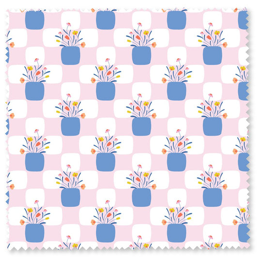 Cozy Balcony - Felicity Fabric - Balcony Gardens