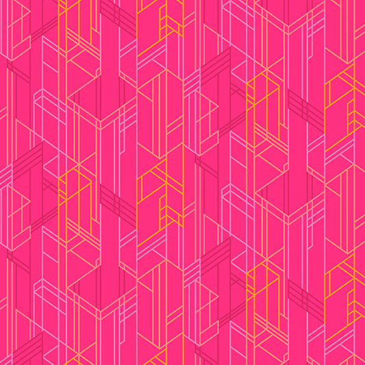 Meander in Prickly Pear - Deco Glo II - Giucy Giuce - CS276R