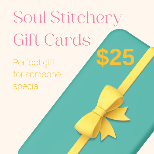 My Soul Stitchery $25 Gift Card