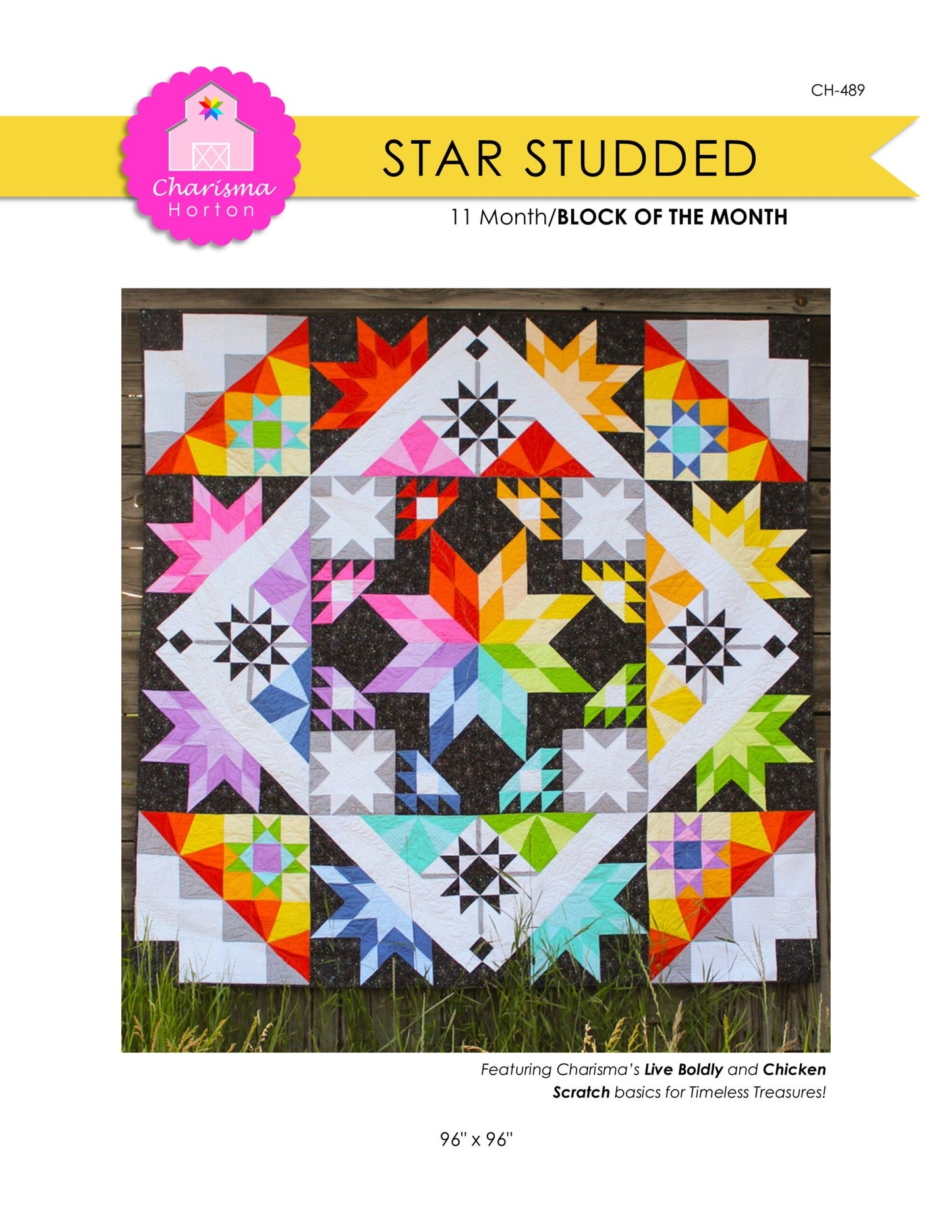 Star Studded Quilt Pattern Booklet