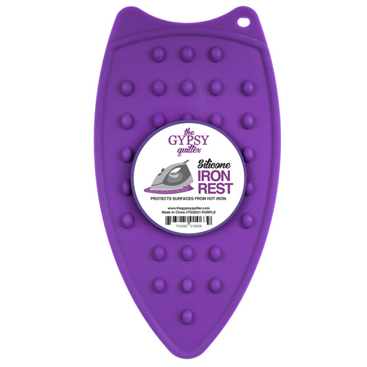 The Gypsy Quilter Silicone Iron Rest-Purple