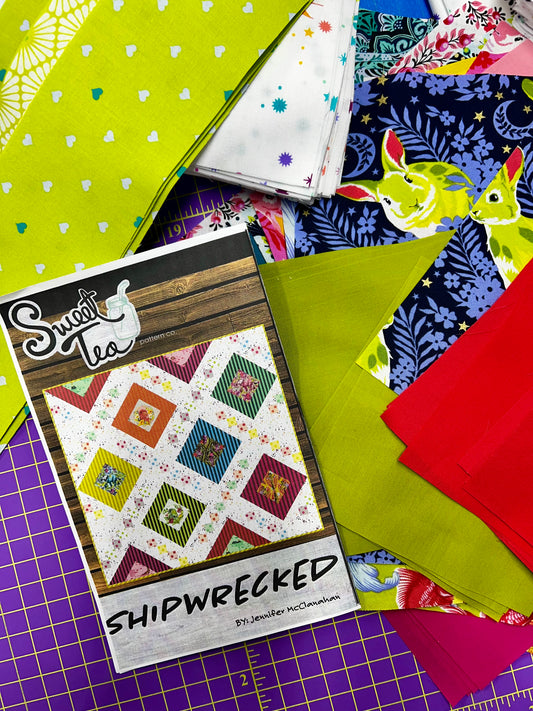 Shipwrecked Quilt Kit - Throw